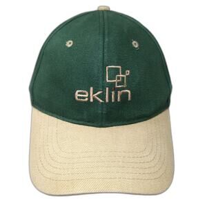 Eklin Digital Radiography Slideback Hat Green One Size Embroidered Unique